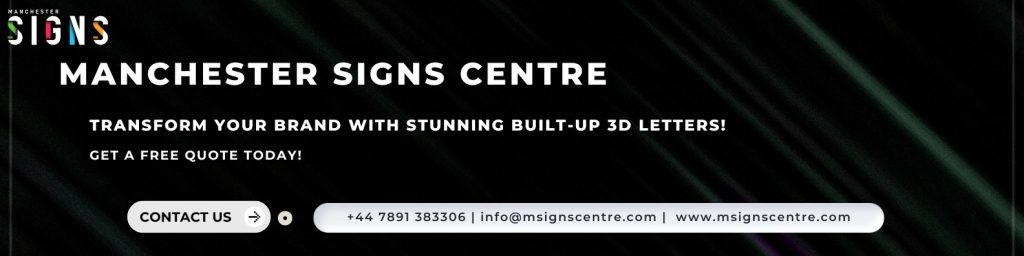 Built-Up 3D Letters