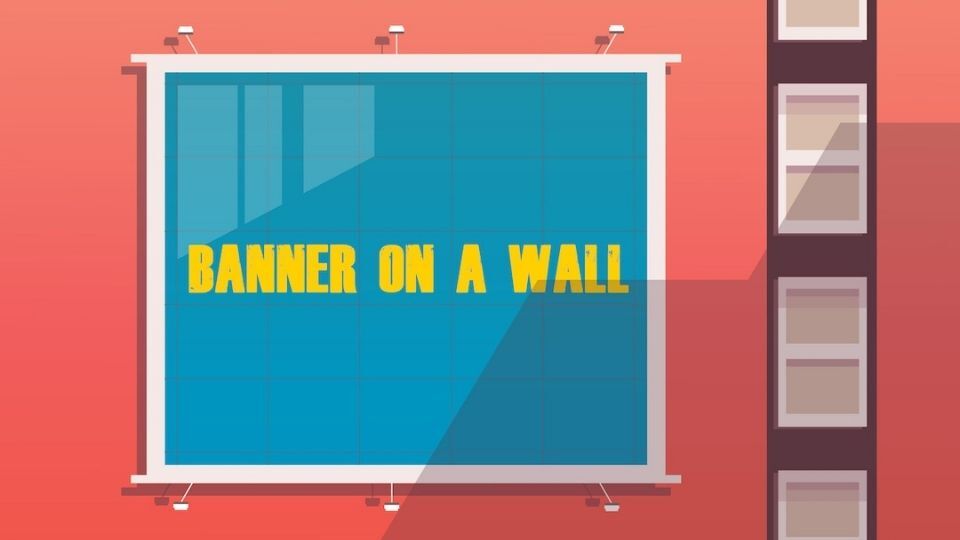What is a Wall Projection Sign? 5 (In the image a standard wall projection sign can be seen) What is a Wall Projection Sign