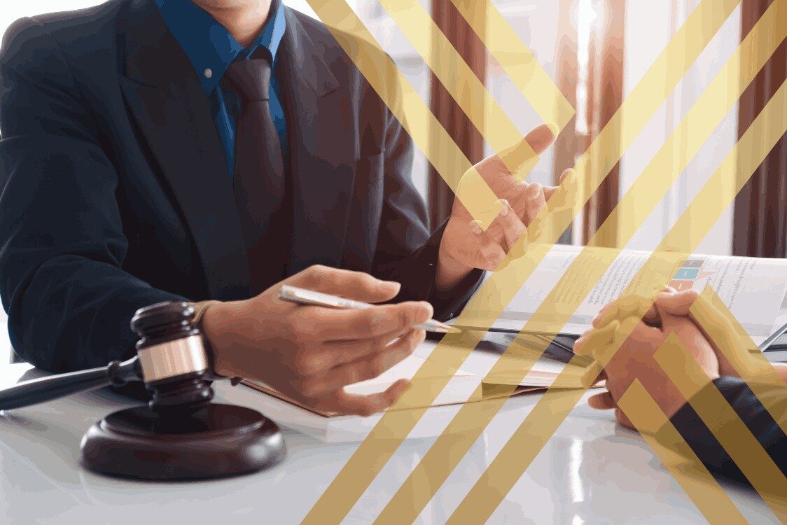 This image is showing the discussion of a solicitor and a client on lasting power of attorney (LPA Forms).