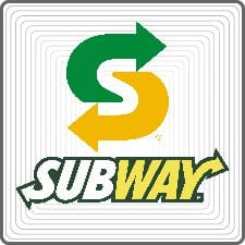 Subway logo – outdoor business signs project completed by Manchester Signs Centre