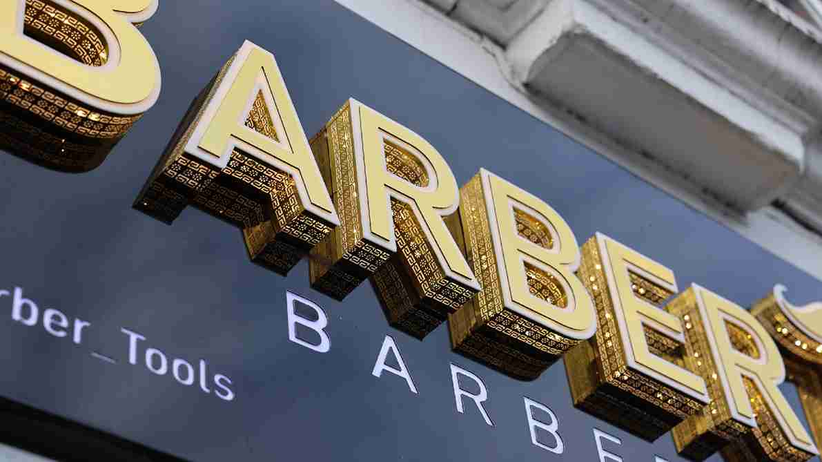 Perforated Return Side 3D Letters