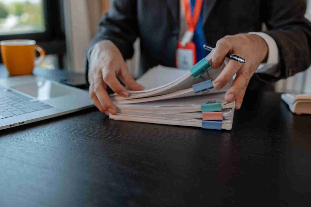 An image showing disclosure documents related to HMRC voluntary disclosure for a legal case.