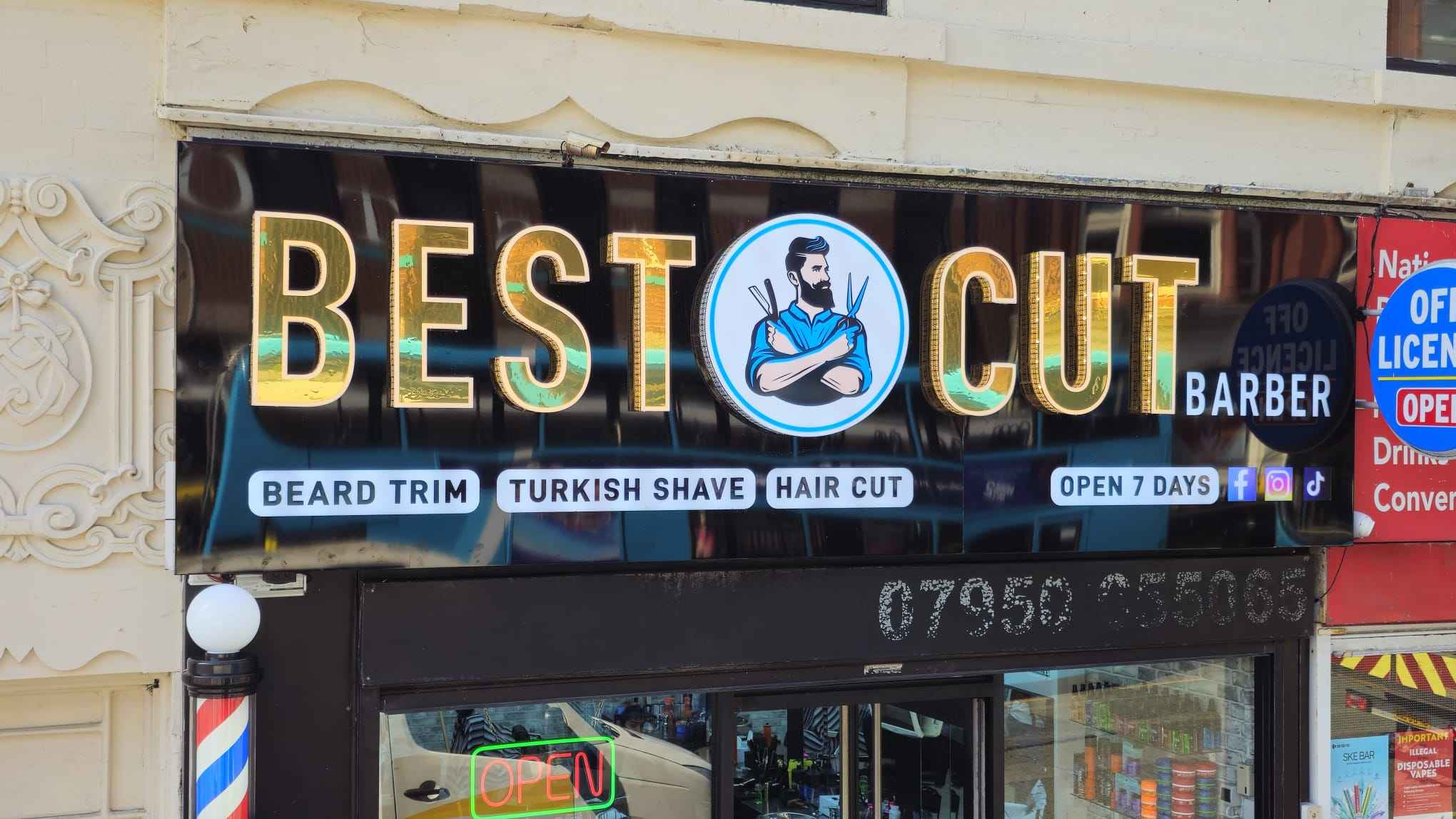 Best cut 3D Gold letters