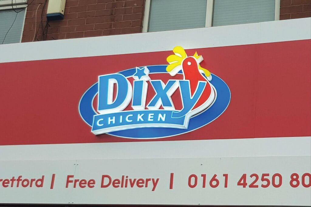 Dixt chicken 3d Low profile Letters
