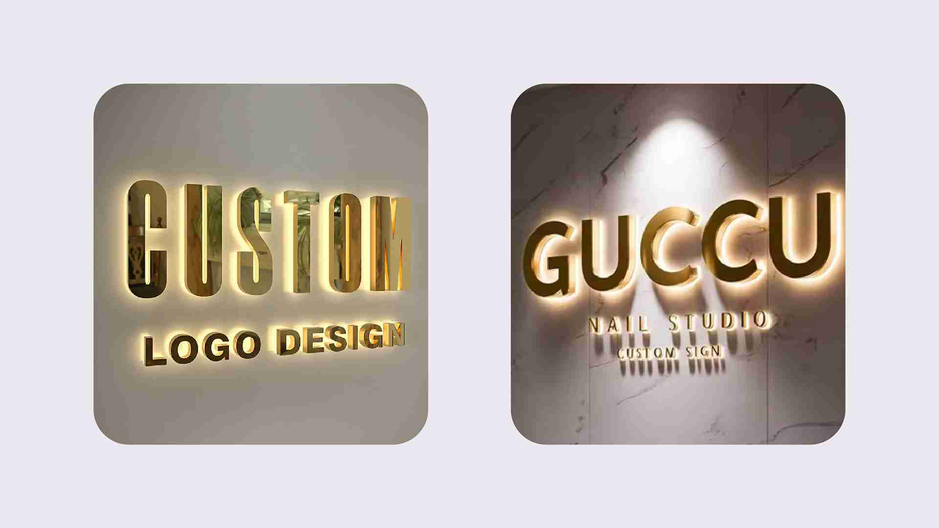 Halo Illuminated Signage