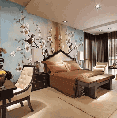 Personalized bedroom wall