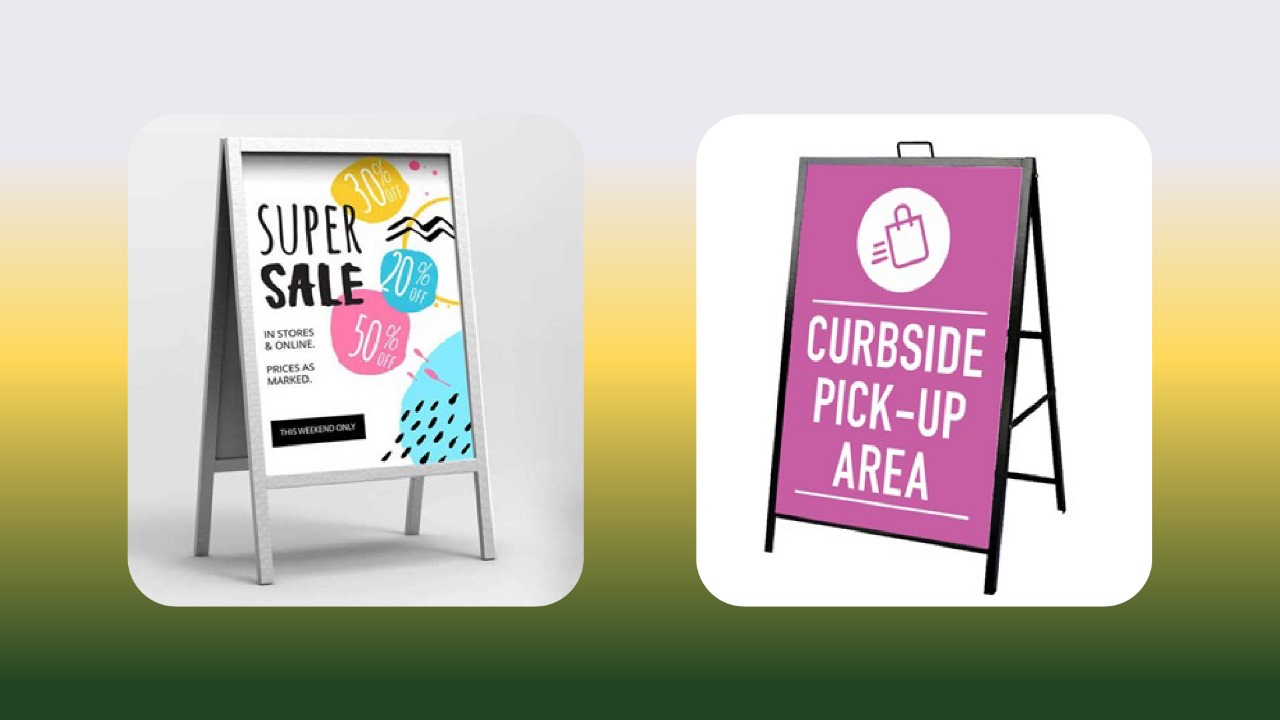 A collection of various signs, showcasing different shapes, colors, and messages for diverse purposes.