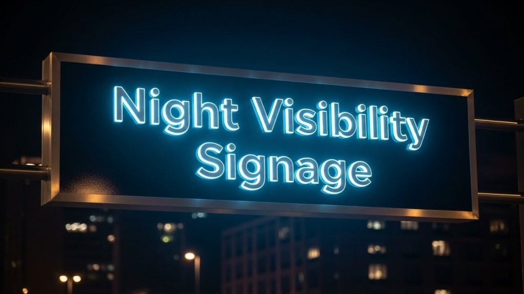 Night Visibility Signage: Designing Illuminated Signs That Stand Out After Dark 6 Designing Illuminated Signs That Stand Out After Dark