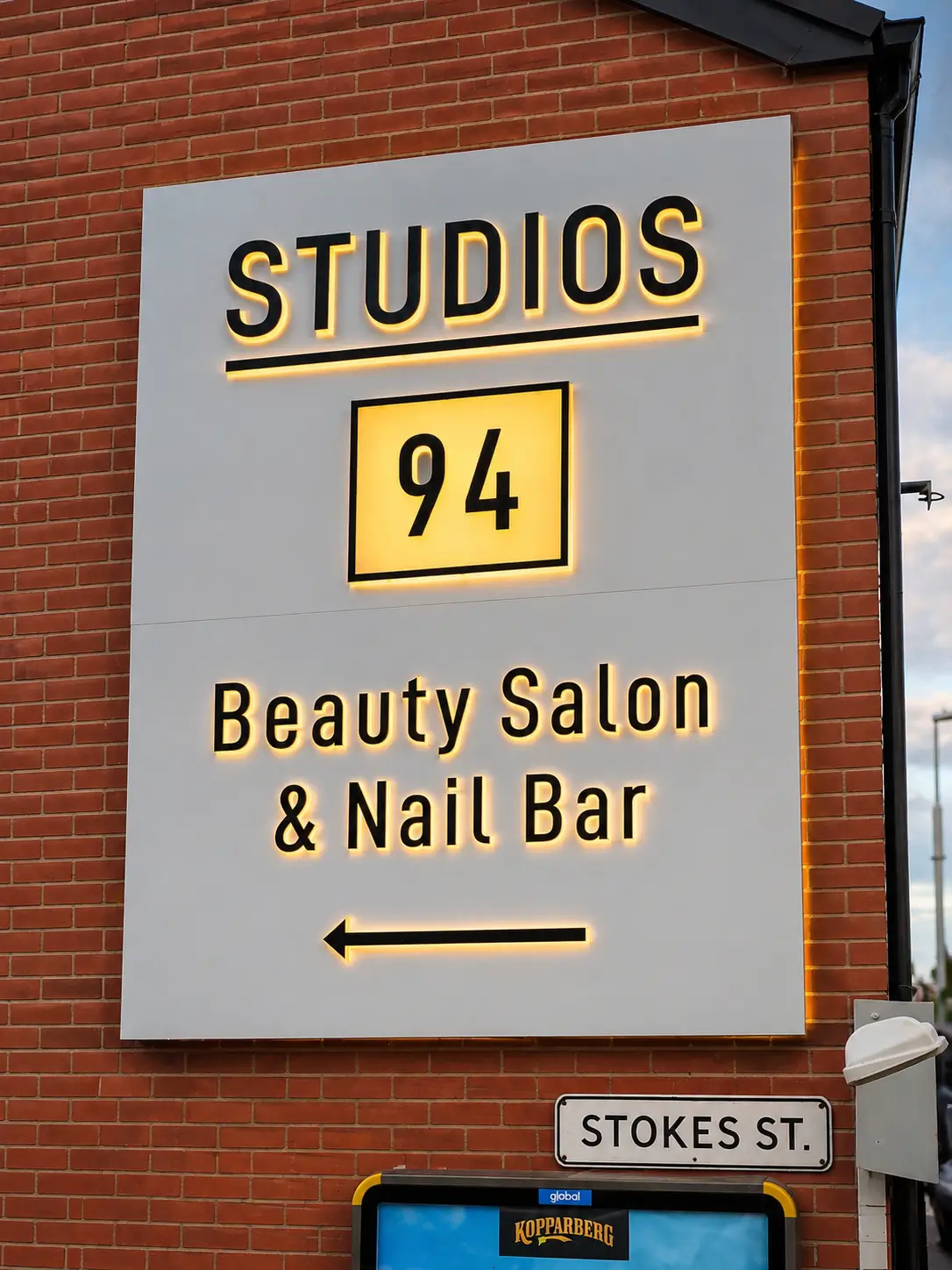 beauty salon and nail bar