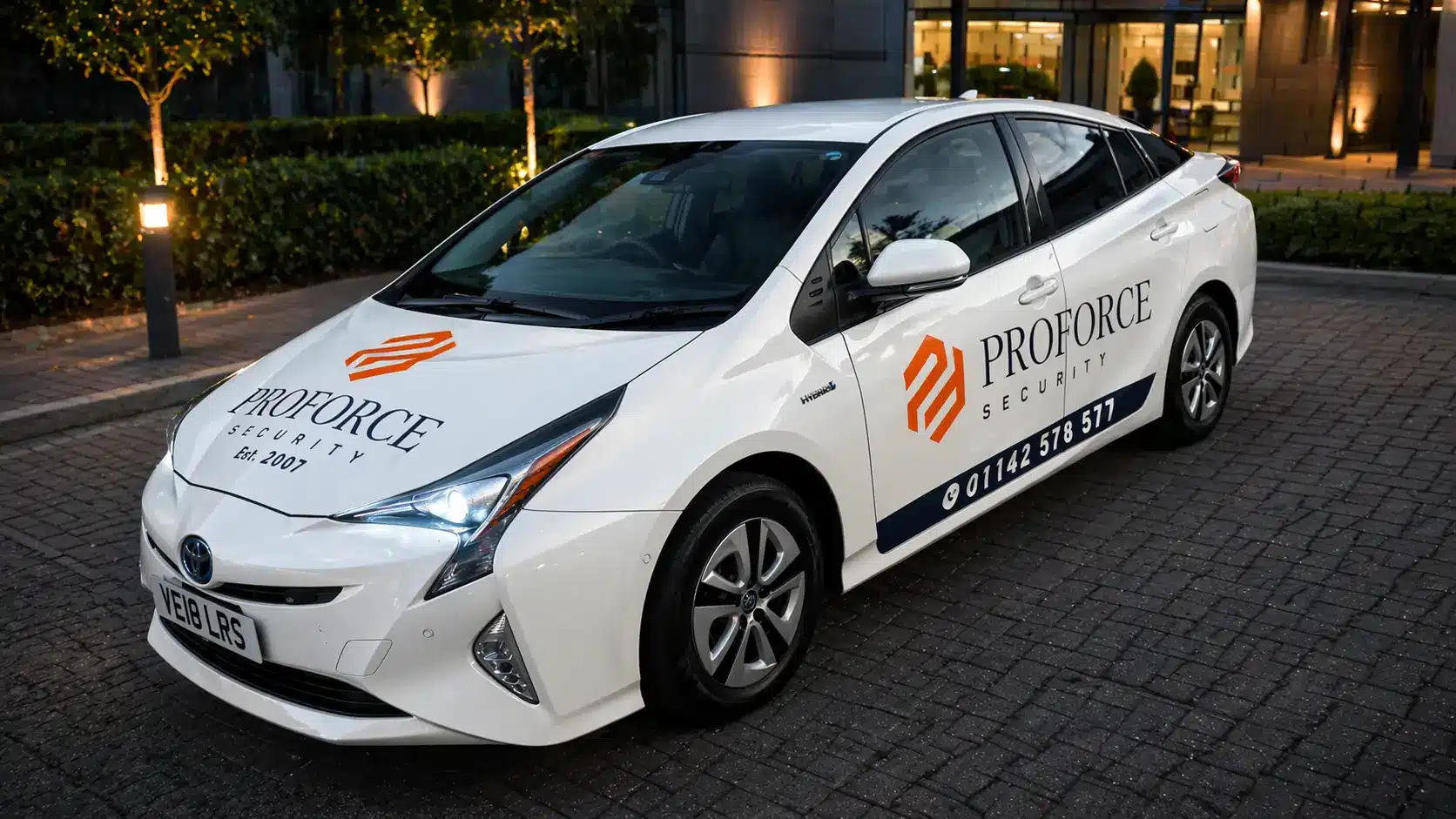 Proforce security car