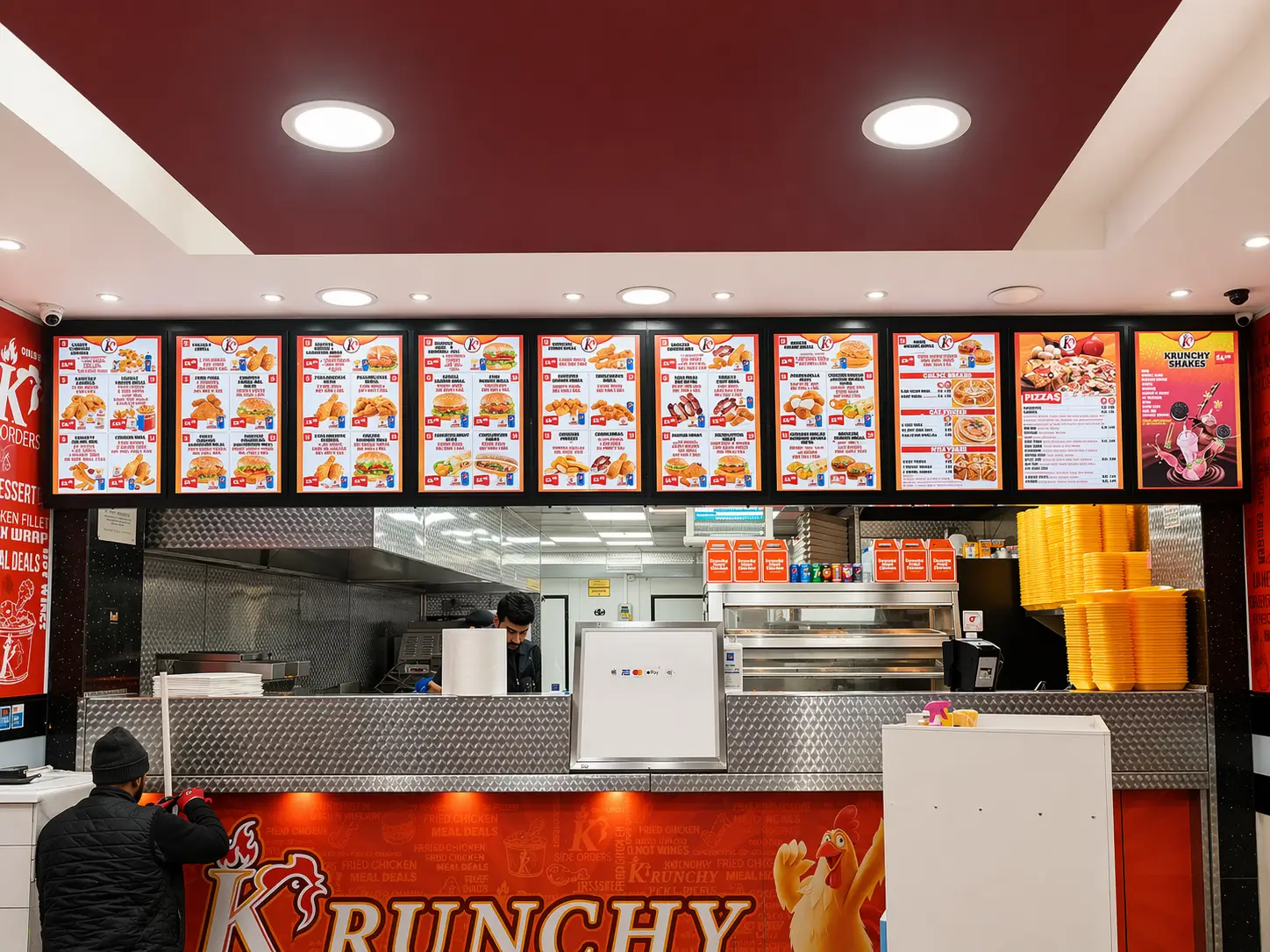 digital takeaway menu
