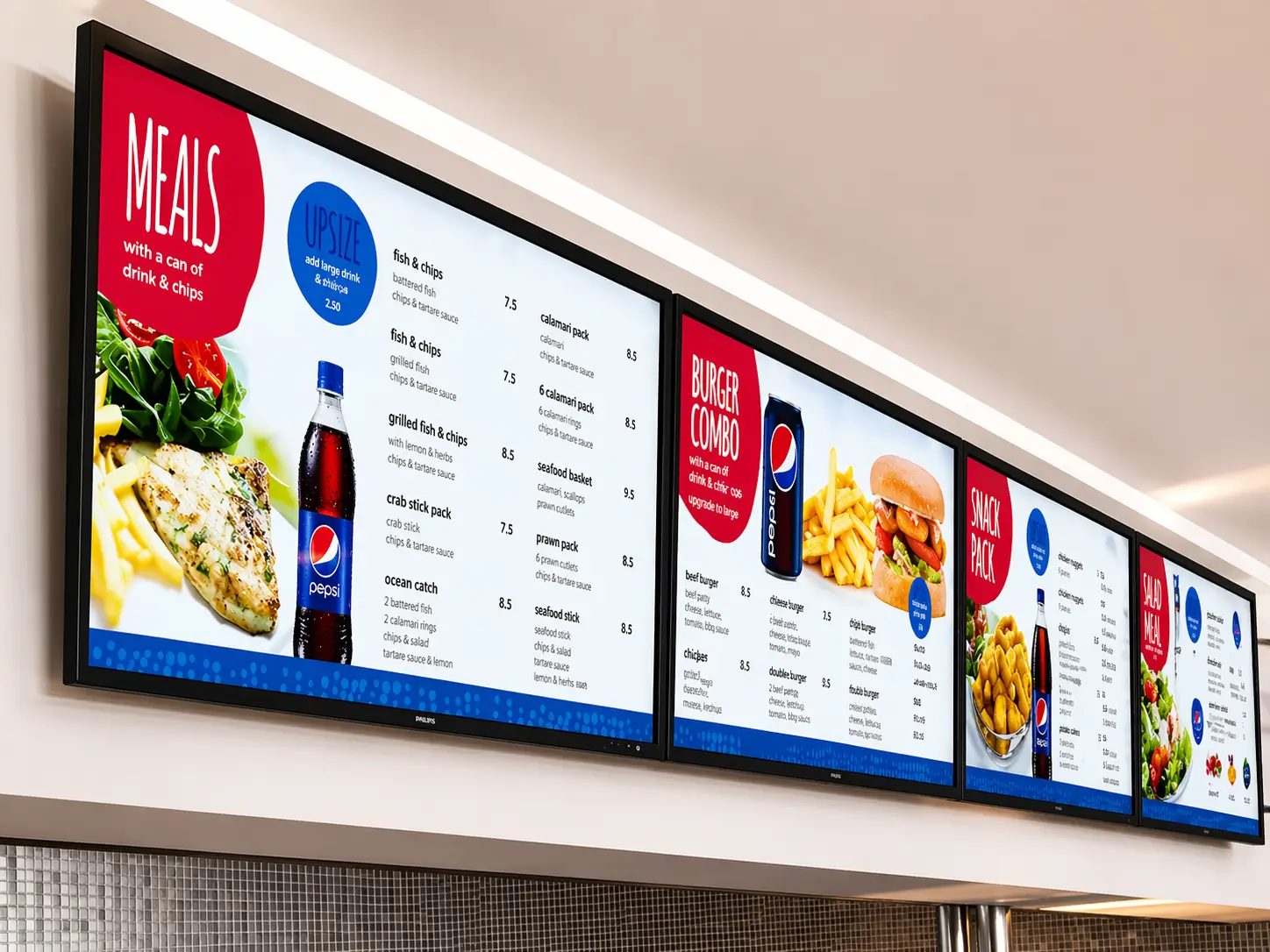 digital takeaway menu