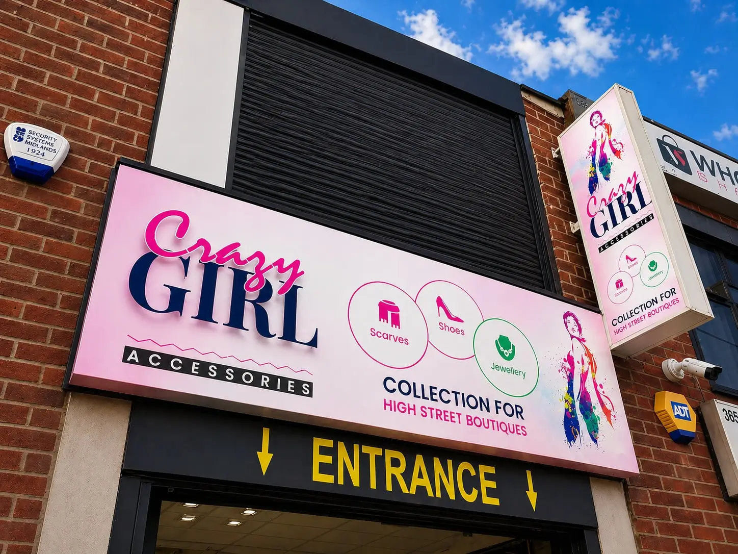 Crazy girl accessories