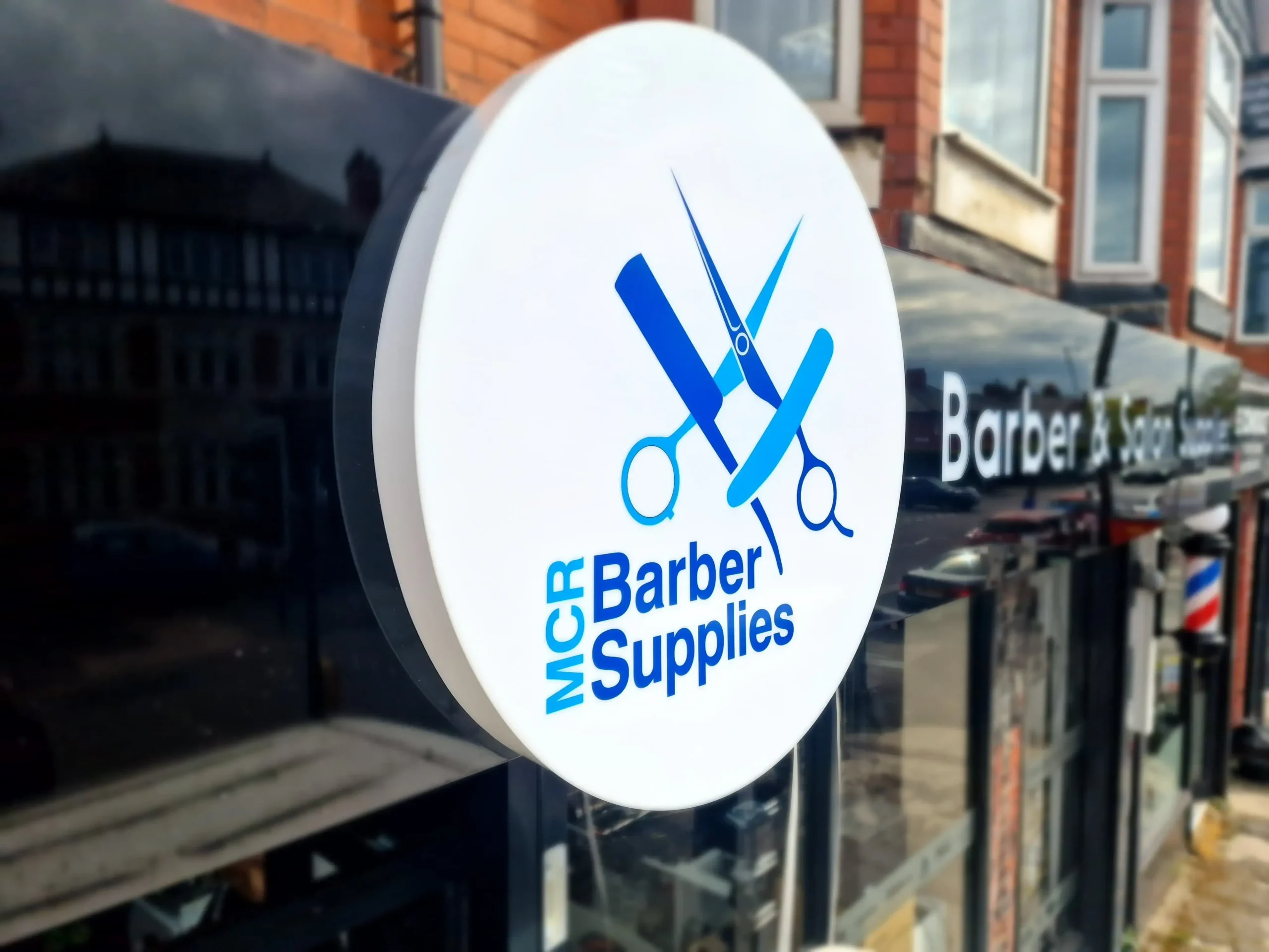 barber shop logo scaled